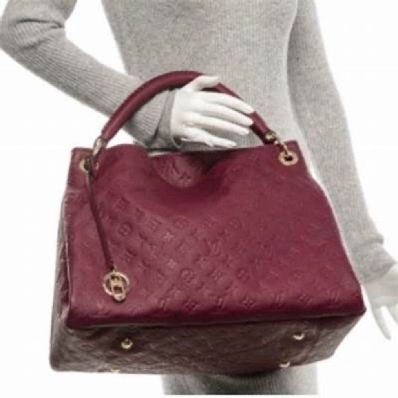 💎STUNNING💎 LEATHER ARTSY LOUIS VUITTON EMPREINTE RAISIN - Picture 13 of 14
